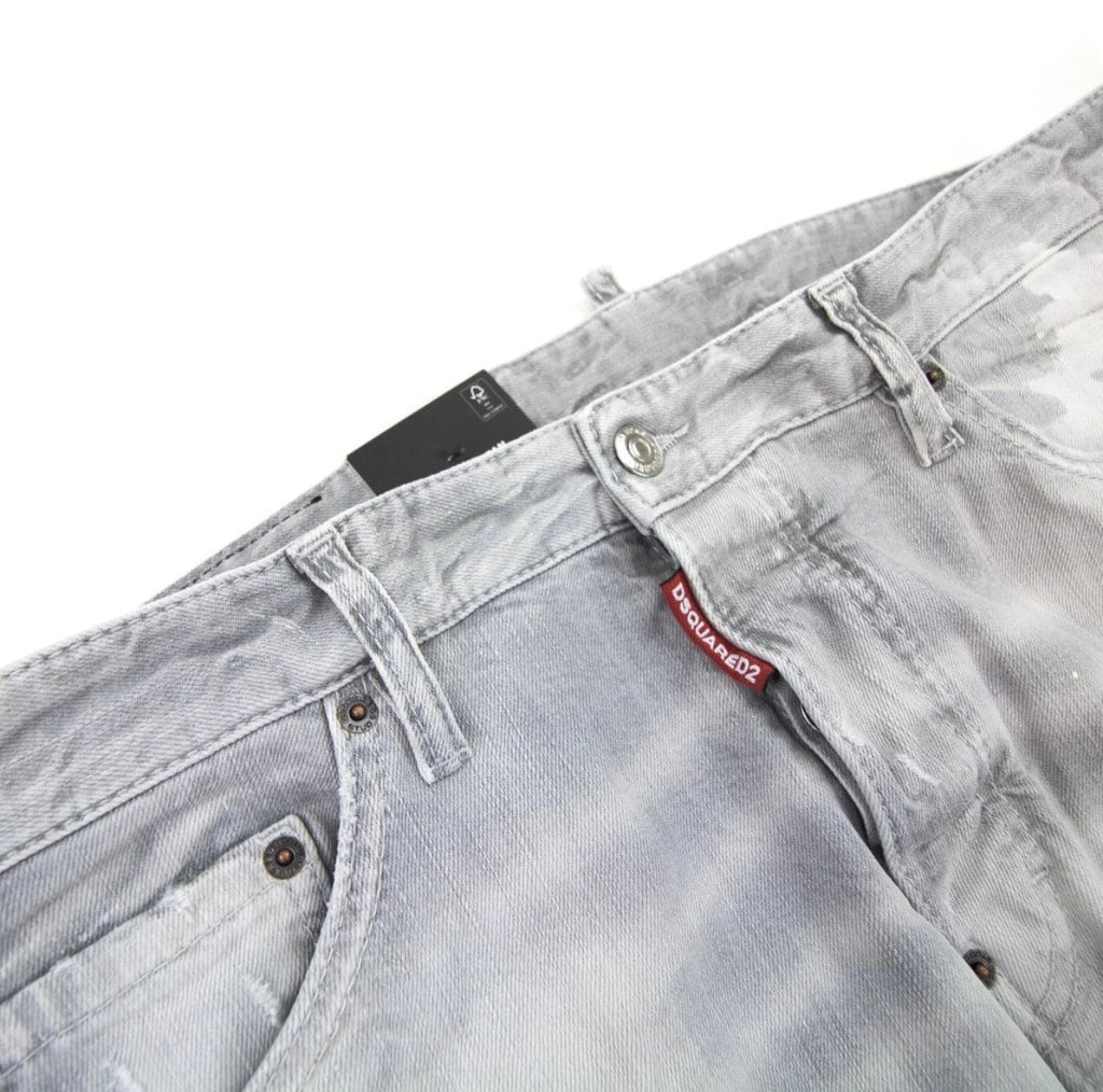 DSQ Slim Fit Multi Paint Jeans