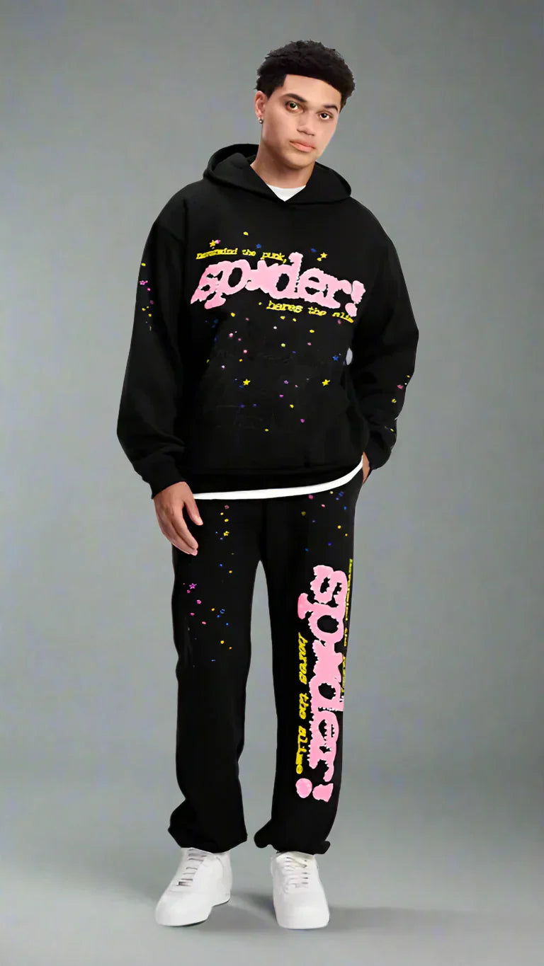 V2 Web Hoodie Midnight Black