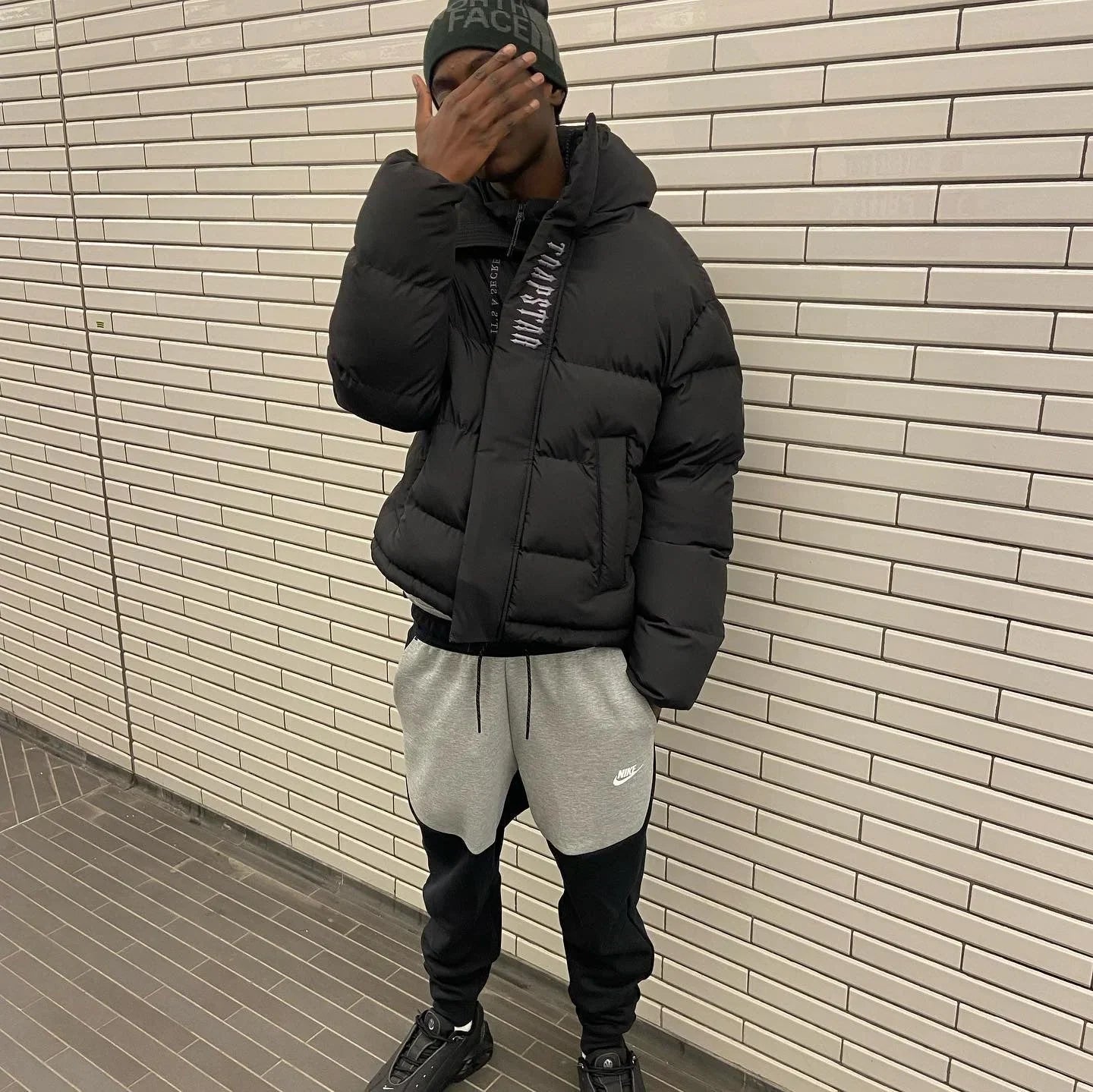 SEVENPETALS x Hooded Puffer Jacket