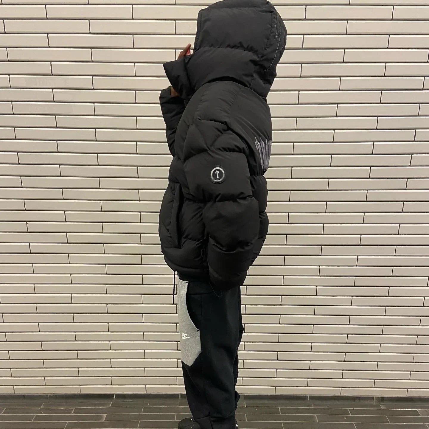 SEVENPETALS x Hooded Puffer Jacket