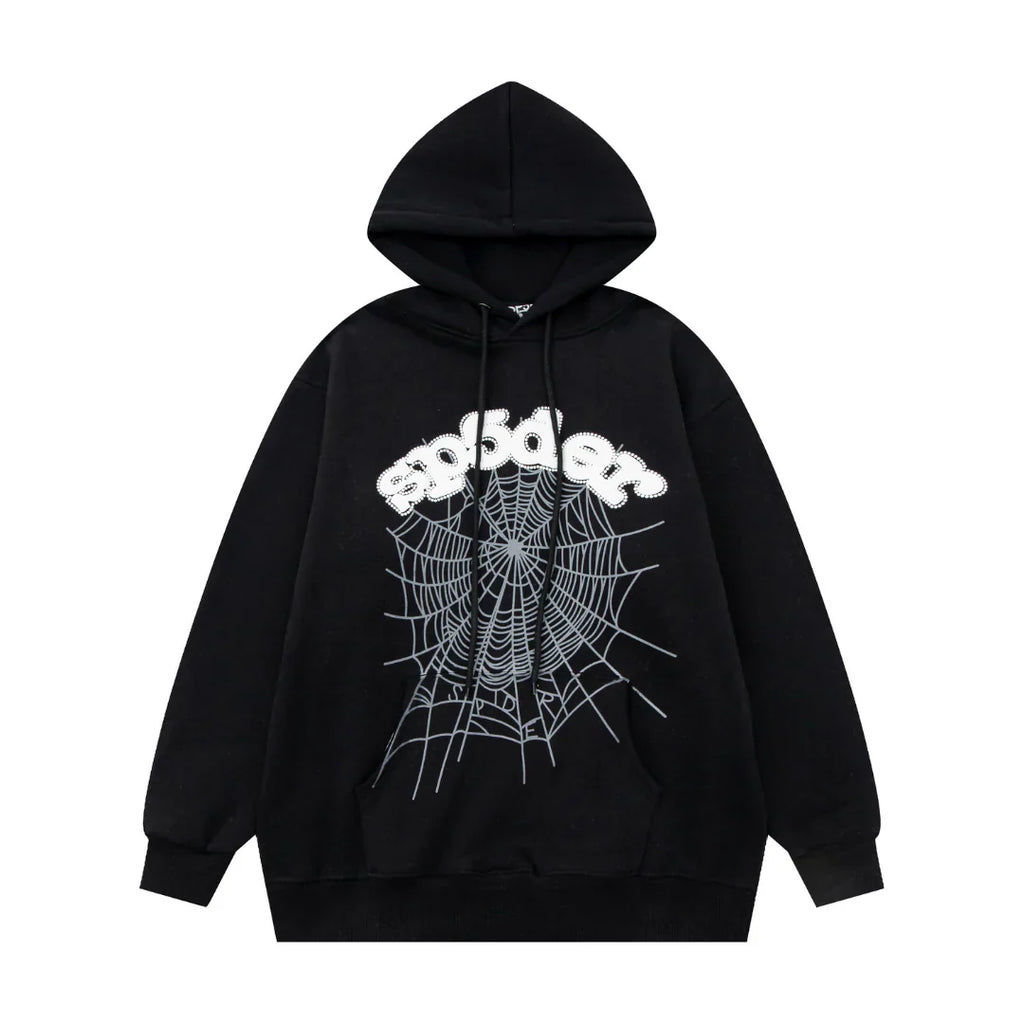 Sp5der Tracksuit Black