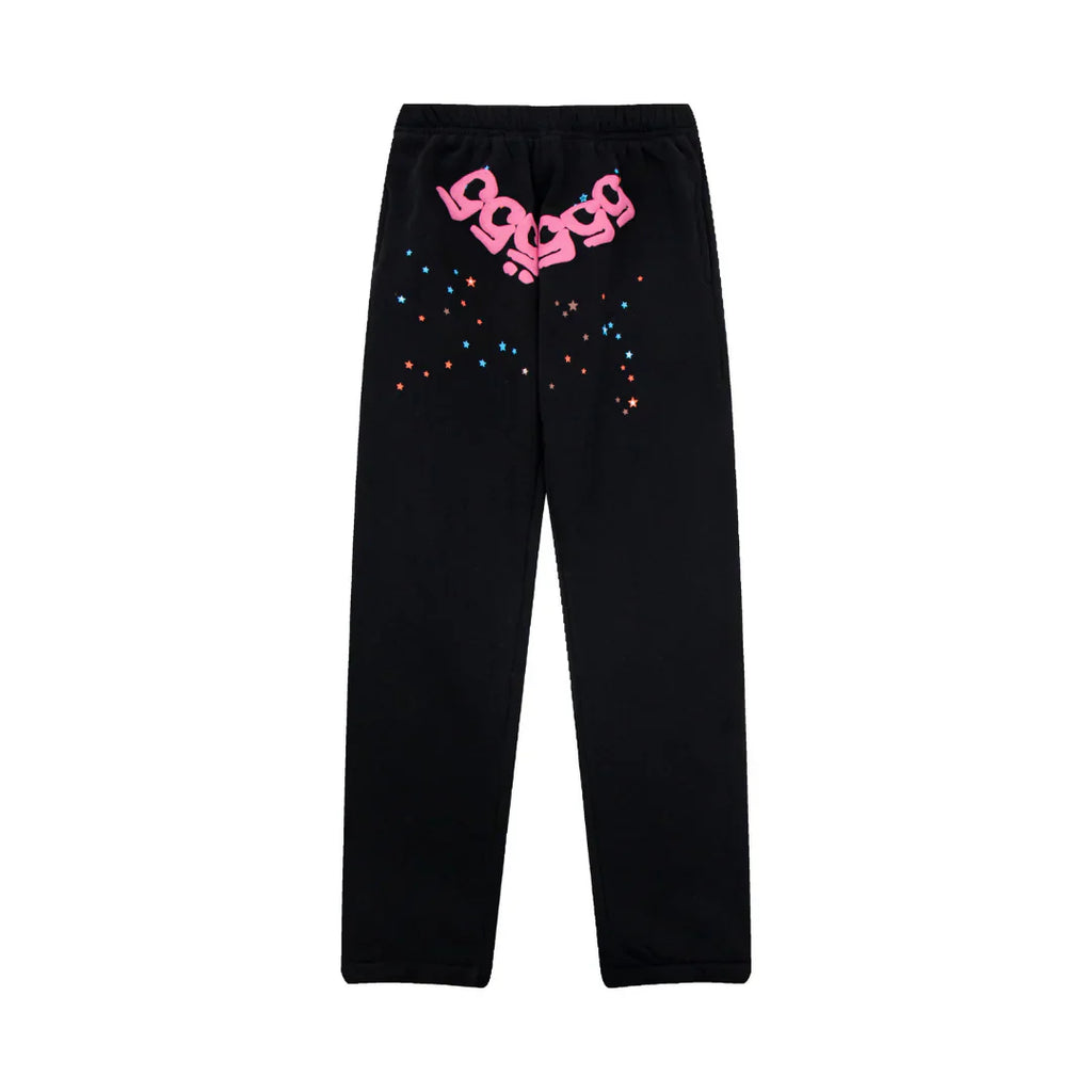 Sp5der Tracksuit Black