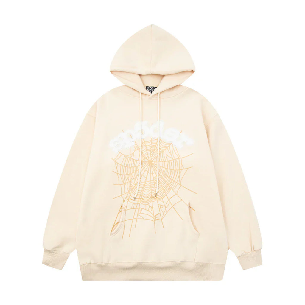 Sp5der Tracksuit Beige
