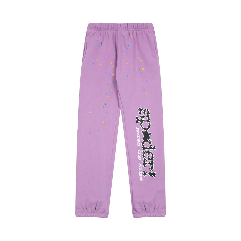 Sp5der Tracksuit Purple