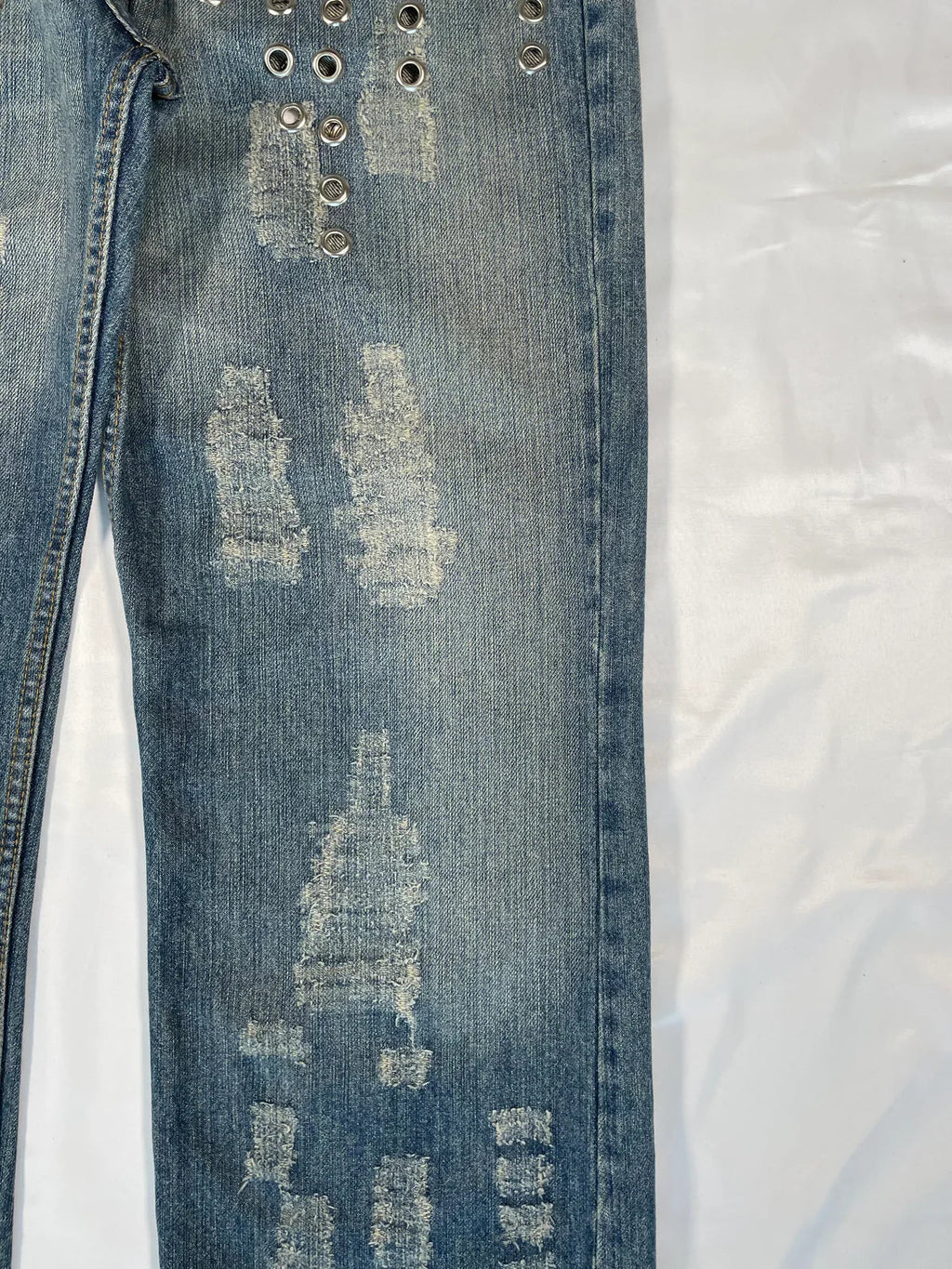 D&G Eyelets Bootcut Jeans