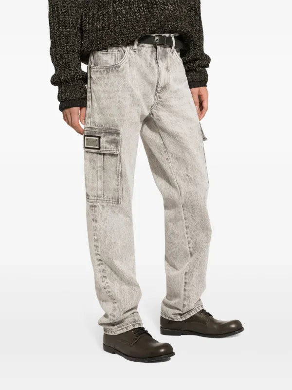 D&G Logo Cargo Jeans